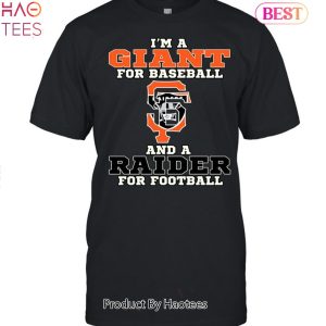 San Francisco Giants And Las Vegas Raiders Unisex T-Shirt