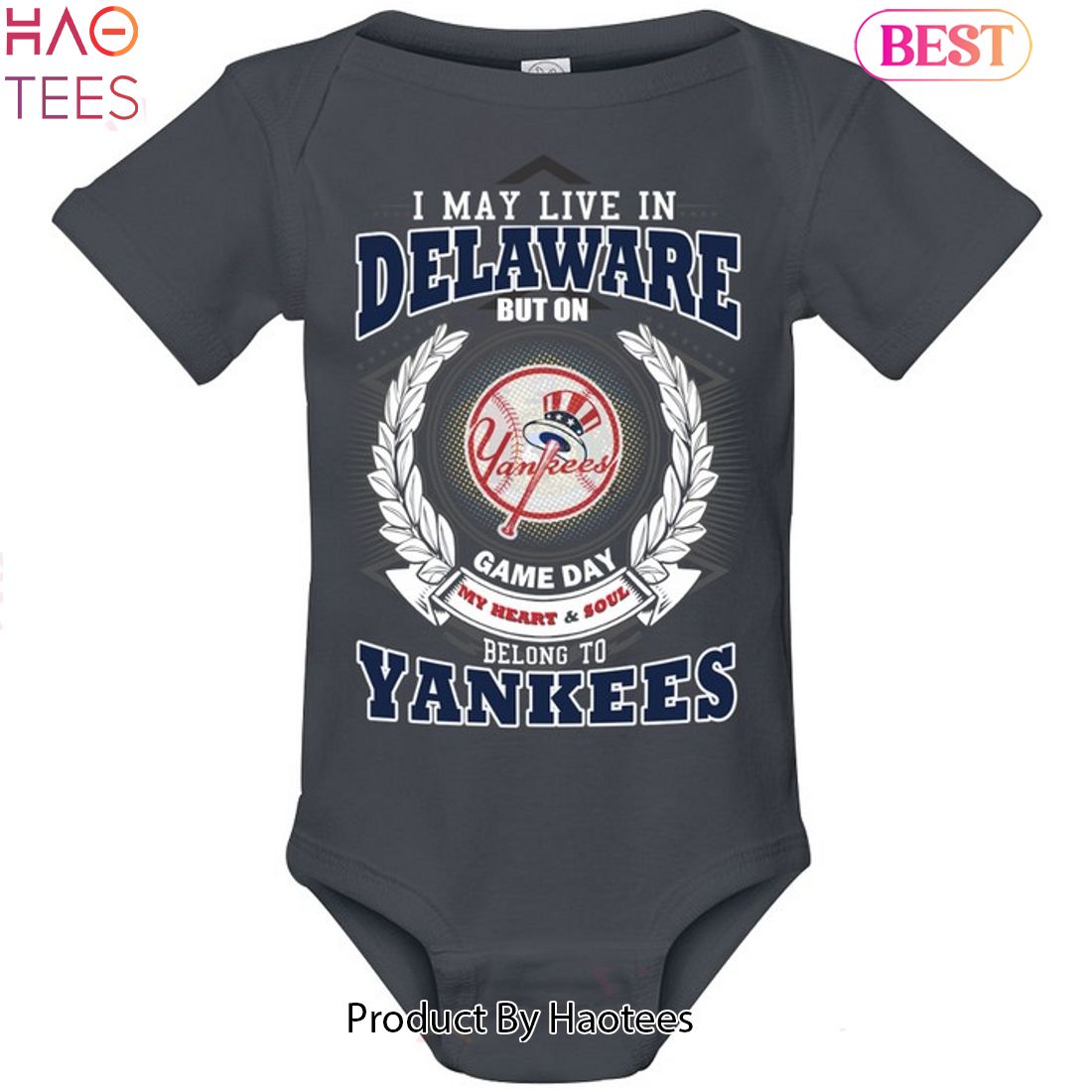 I May Live In Delaware Be Long To Yankees Unisex T-Shirt I May Live In Delaware Be Long To Yankees Unisex T-Shirt