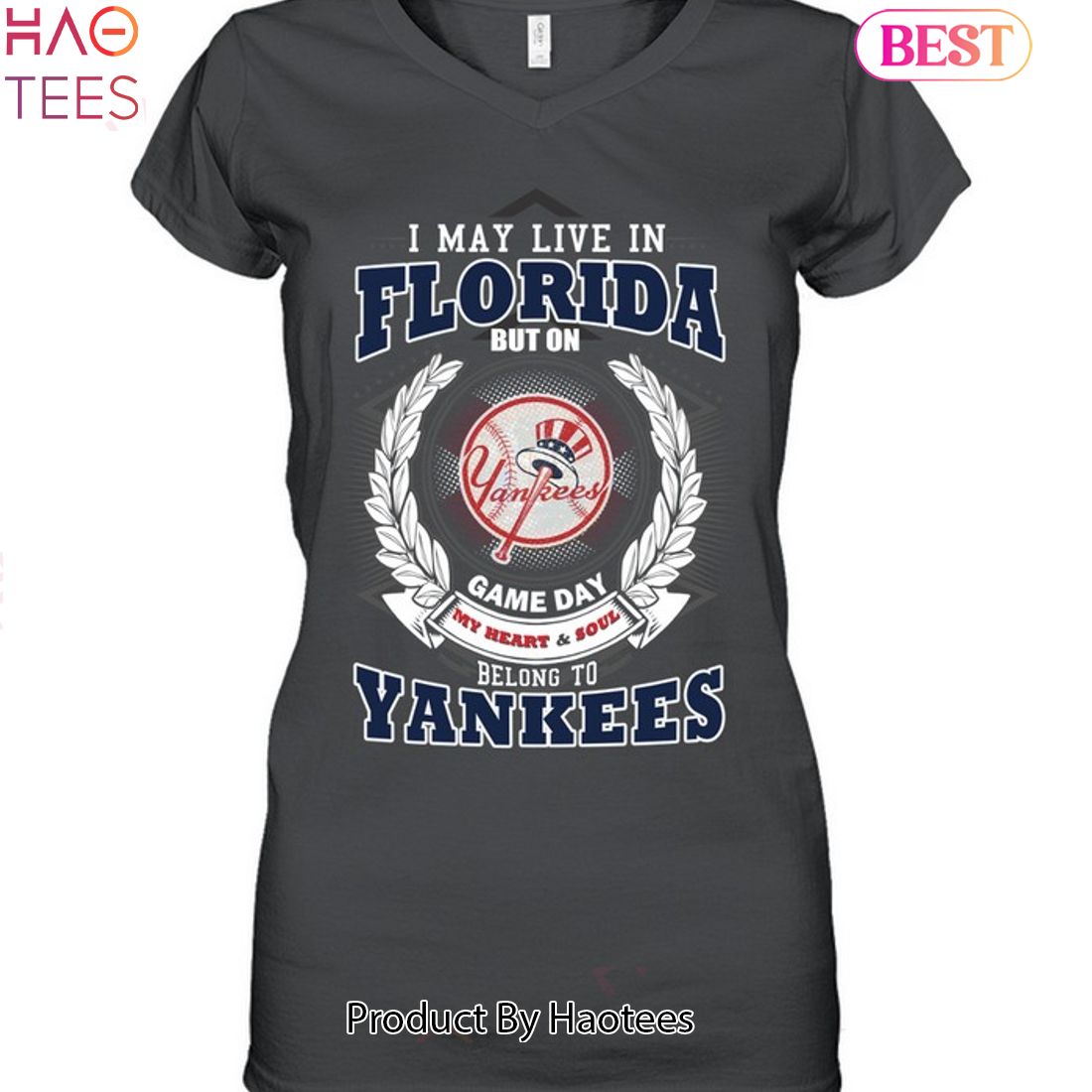 I May Live In Florida Be Long To Yankees Unisex T-Shirt I May Live In Florida Be Long To Yankees Unisex T-Shirt