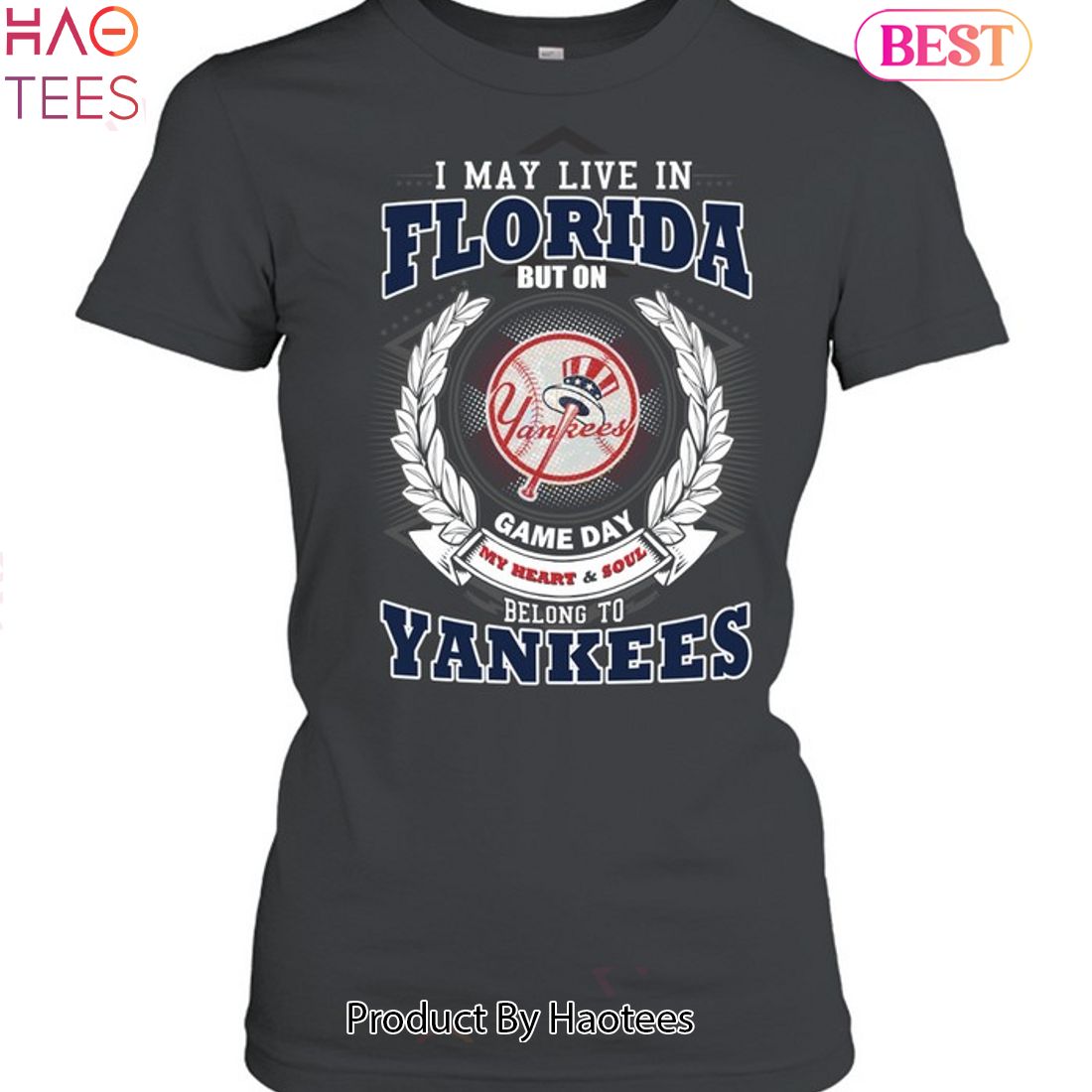 I May Live In Florida Be Long To Yankees Unisex T-Shirt I May Live In Florida Be Long To Yankees Unisex T-Shirt