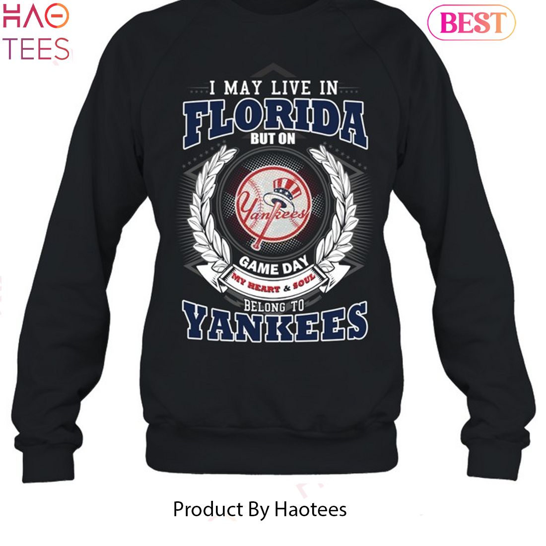 I May Live In Florida Be Long To Yankees Unisex T-Shirt I May Live In Florida Be Long To Yankees Unisex T-Shirt