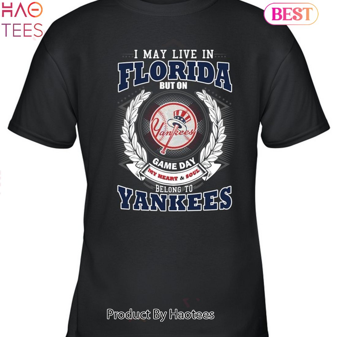 I May Live In Florida Be Long To Yankees Unisex T-Shirt I May Live In Florida Be Long To Yankees Unisex T-Shirt