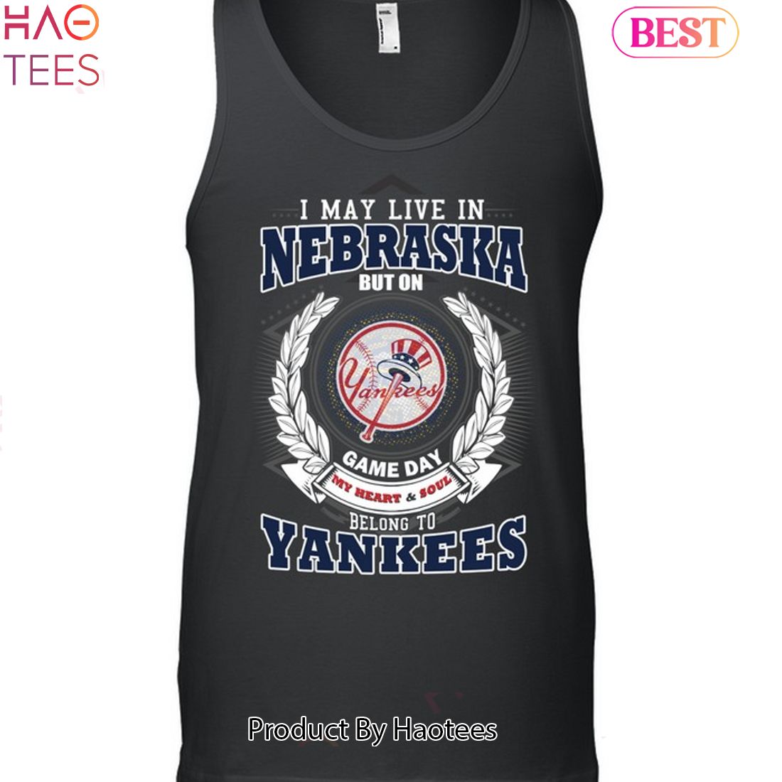 I May Live In Nebraska Be Long To Yankees Unisex T-Shirt I May Live In Nebraska Be Long To Yankees Unisex T-Shirt