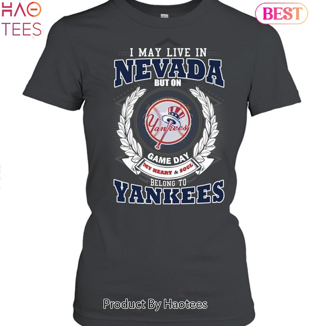 I May Live In Nevada Be Long To Yankees Unisex T-Shirt I May Live In Nevada Be Long To Yankees Unisex T-Shirt