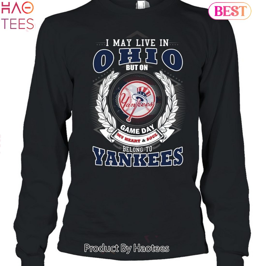 I May Live In Ohio Be Long To Yankees Unisex T-Shirt I May Live In Ohio Be Long To Yankees Unisex T-Shirt