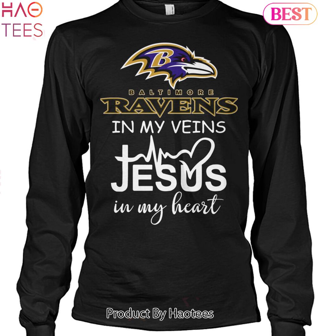 Baltimore Ravens In My Veins Unisex T-Shirt