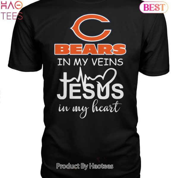 Chicago Bears In My Veins Unisex T-Shirt
