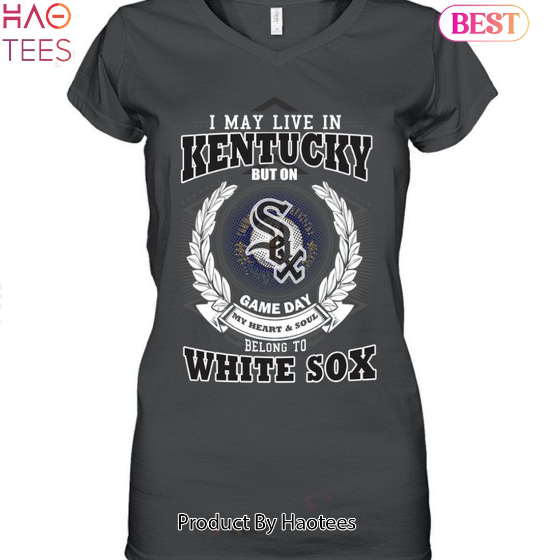 NY Yankees Heart and Soul Adult T-Shirt - Grey