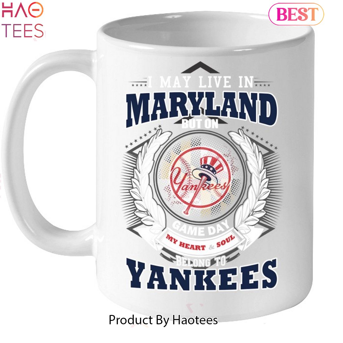 I May Live In Maryland Be Long To Yankees Unisex T-Shirt I May Live In Maryland Be Long To Yankees Unisex T-Shirt