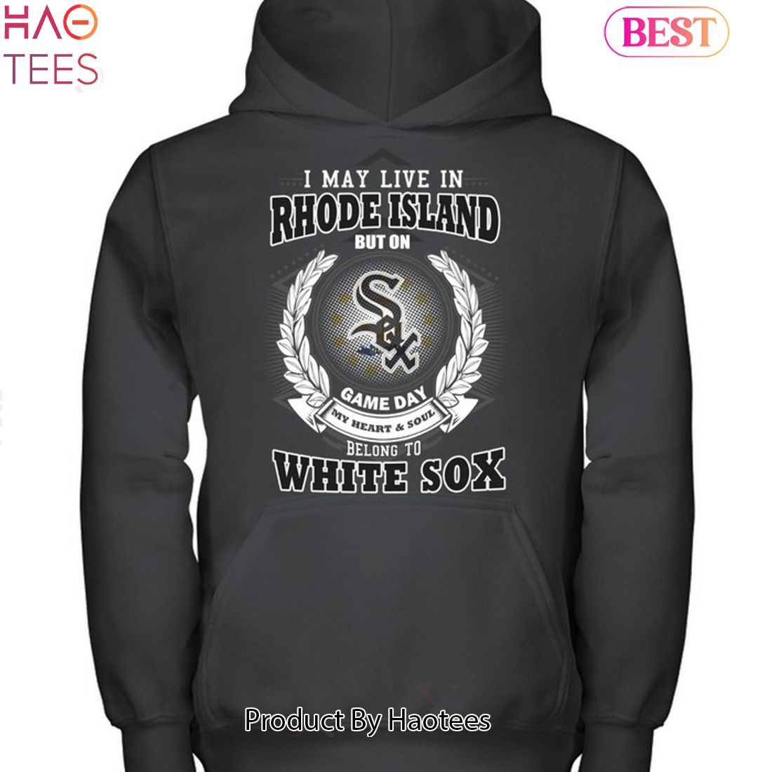 I May Live In Rhode Island Be Long To Chicago White Sox T-shirt