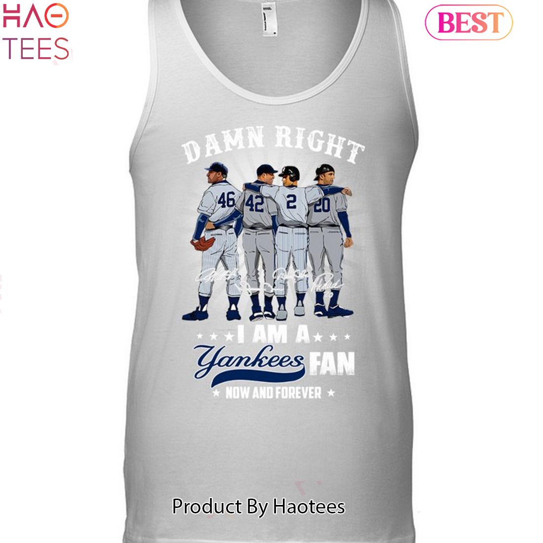 HOT Fashion 2023 Damn Right I Am A New York Yankees Fan Unisex T-Shirt HOT Fashion 2023 Damn Right I Am A New York Yankees Fan Unisex T-Shirt