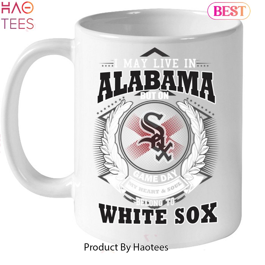 I May Live In Alabama Be Long To Chicago White Sox Unisex T-Shirt I May Live In Alabama Be Long To Chicago White Sox Unisex T-Shirt