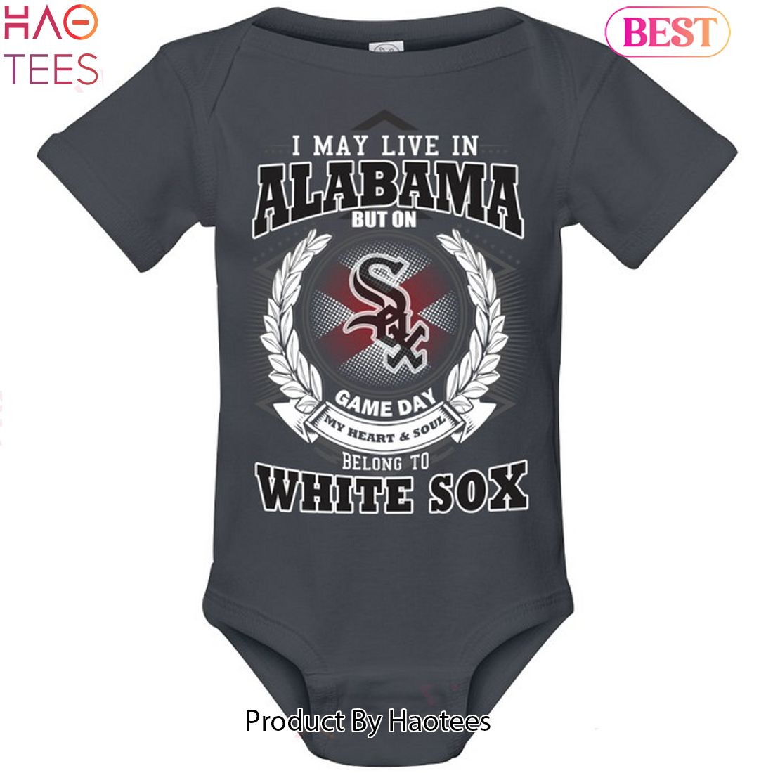 I May Live In Alabama Be Long To Chicago White Sox Unisex T-Shirt I May Live In Alabama Be Long To Chicago White Sox Unisex T-Shirt