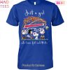 Just A Girl Who Love Fall And Philadelphia Eagles Unisex T-Shirt