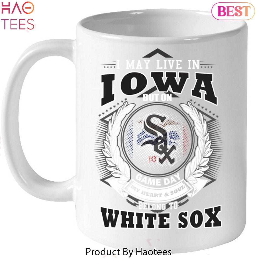 I May Live In Iowa Be Long To Chicago White Sox Unisex T-Shirt I May Live In Iowa Be Long To Chicago White Sox Unisex T-Shirt