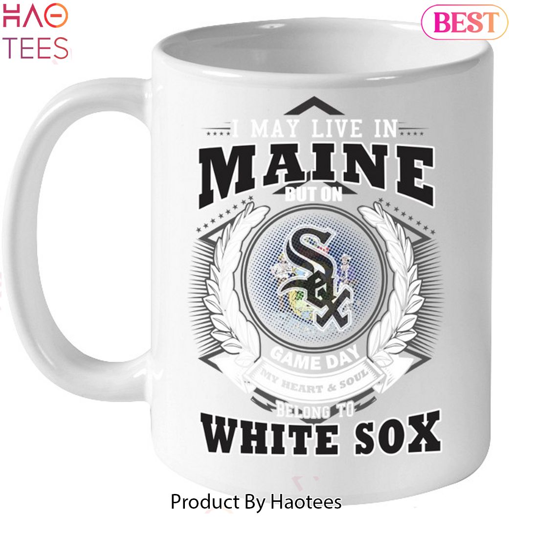 I May Live In Maine Be Long To Chicago White Sox Unisex T-Shirt I May Live In Maine Be Long To Chicago White Sox Unisex T-Shirt