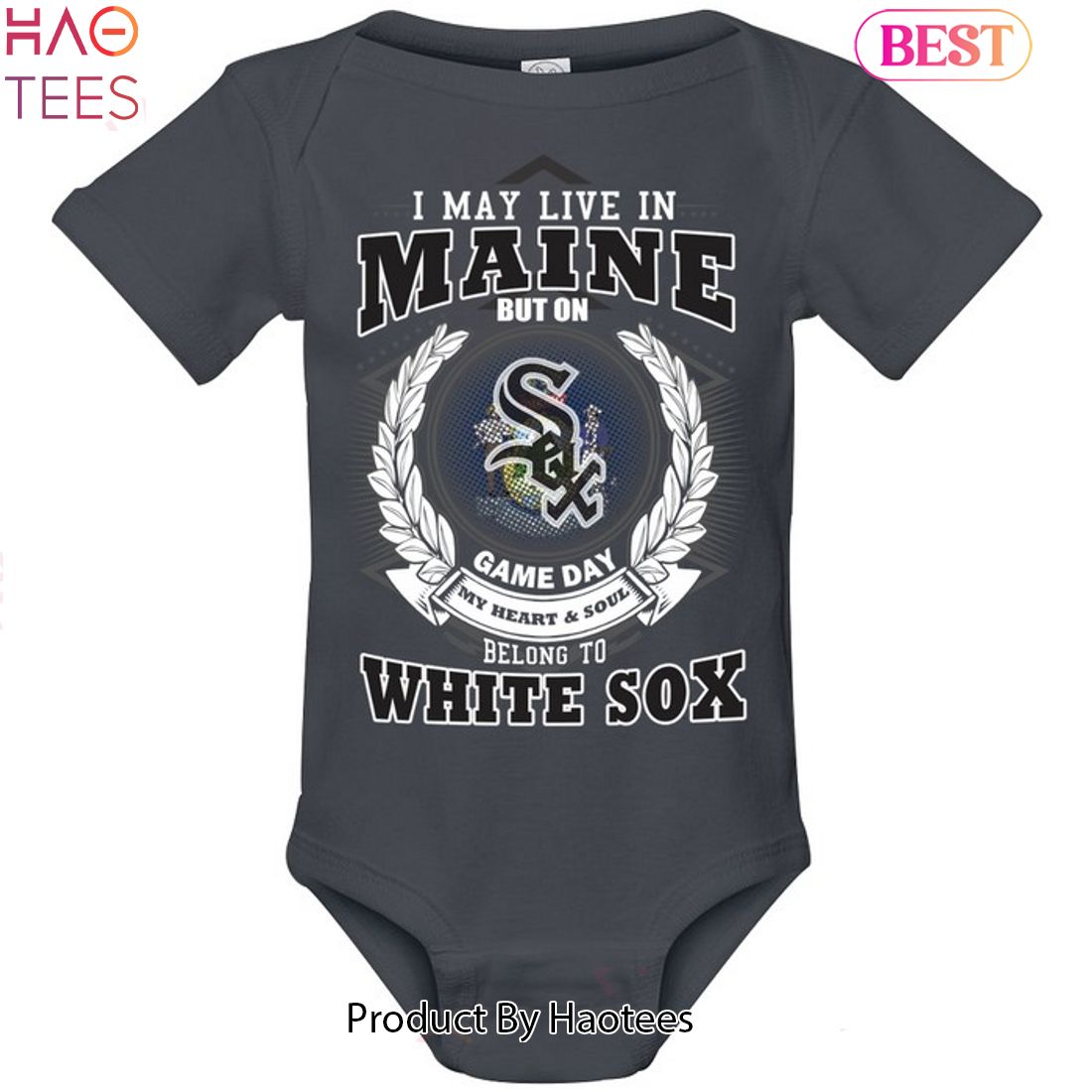 I May Live In Maine Be Long To Chicago White Sox Unisex T-Shirt I May Live In Maine Be Long To Chicago White Sox Unisex T-Shirt
