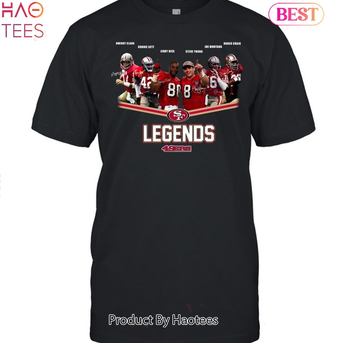 49ers legends t shirt