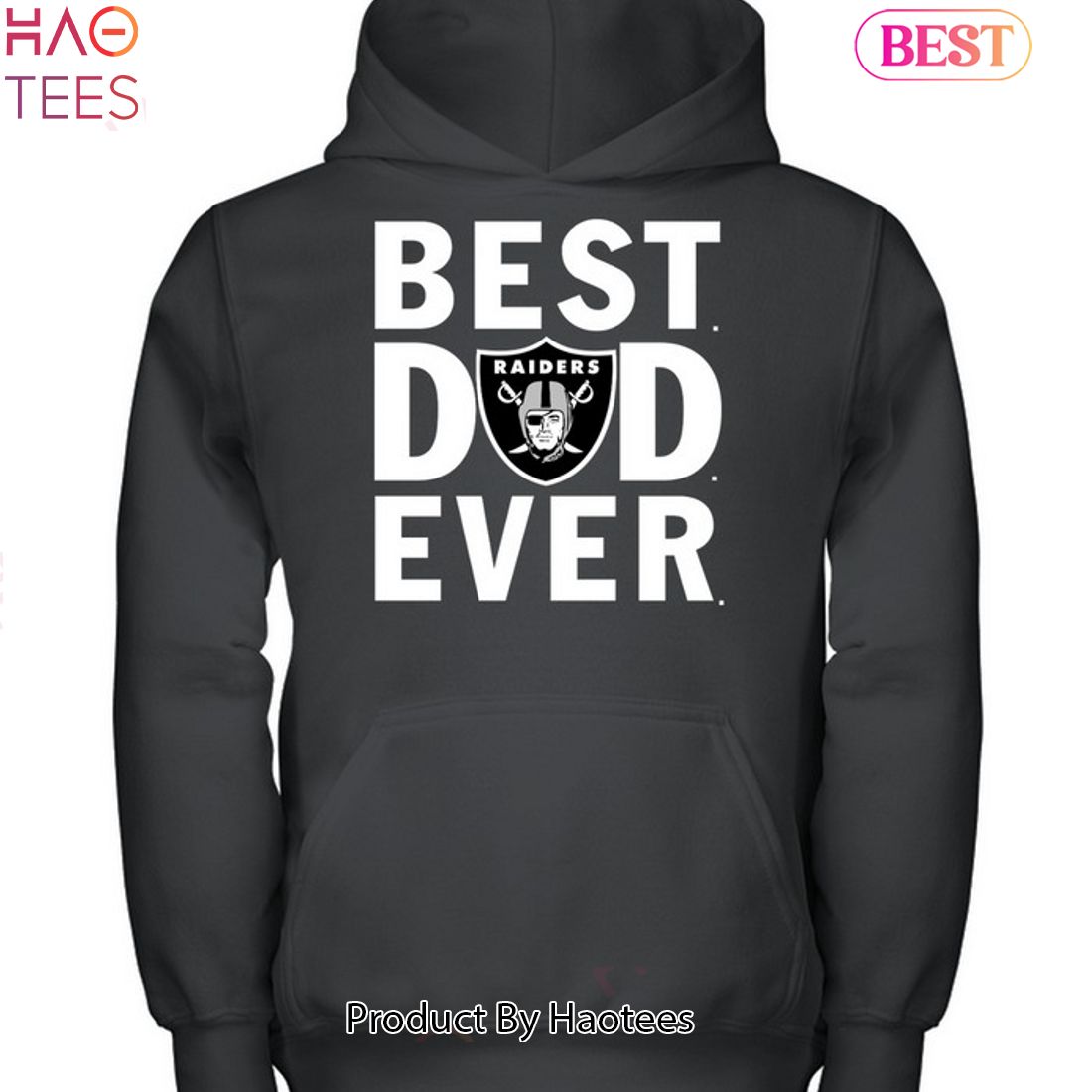 Best dad ever NFL Las Vegas Raiders logo 2023 T-shirt, hoodie, sweater,  long sleeve and tank top