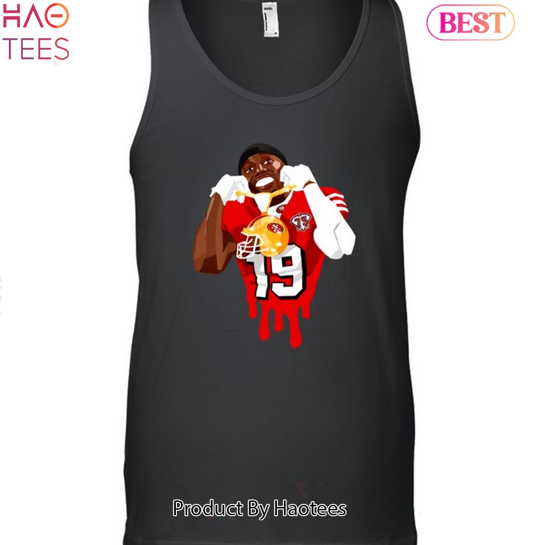 Deebo Samuel Baseball Tee Shirt  San Francisco Football Men's