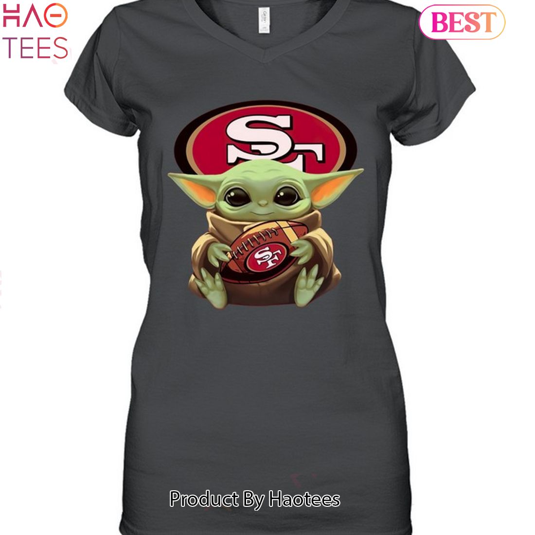 San Francisco 49ers Baby Yoda Unisex T-Shirt