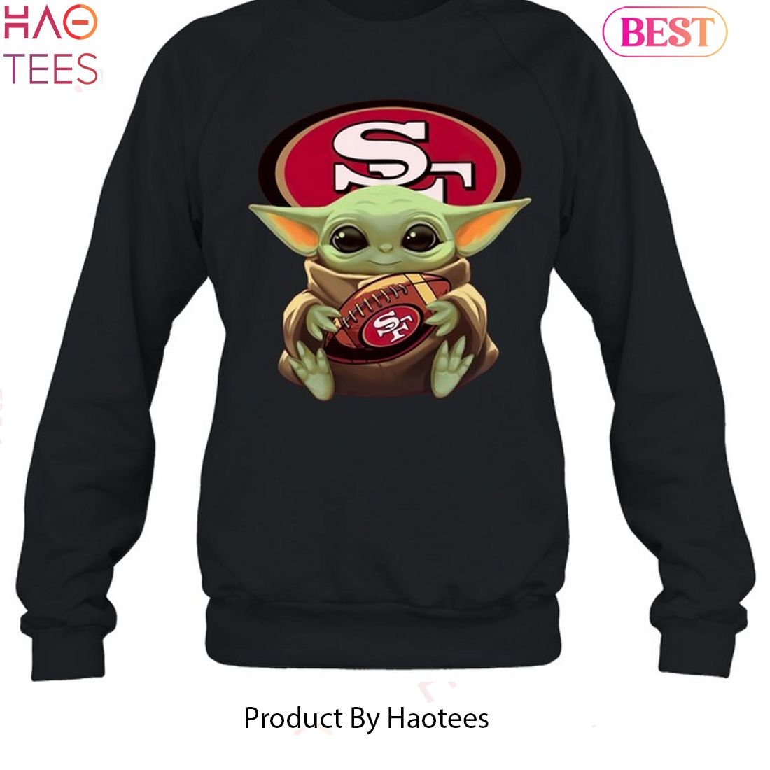 San Francisco 49ers T-Shirt Baby Yoda 49ers Gift - Personalized Gifts:  Family, Sports, Occasions, Trending