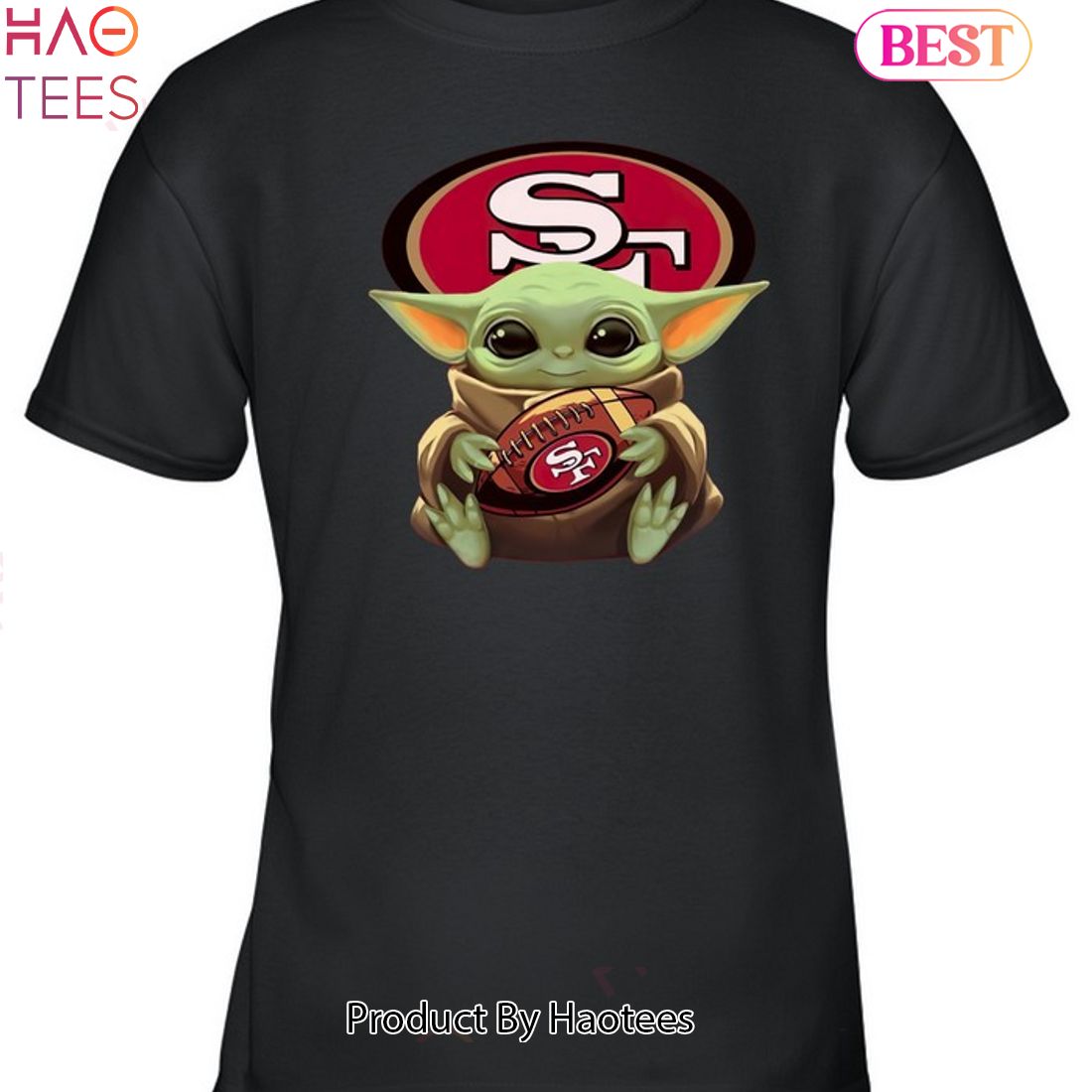 San Fransisco 49ERS Baby Yoda Star Wars Cute Yoda 49ERS Funny Yoda