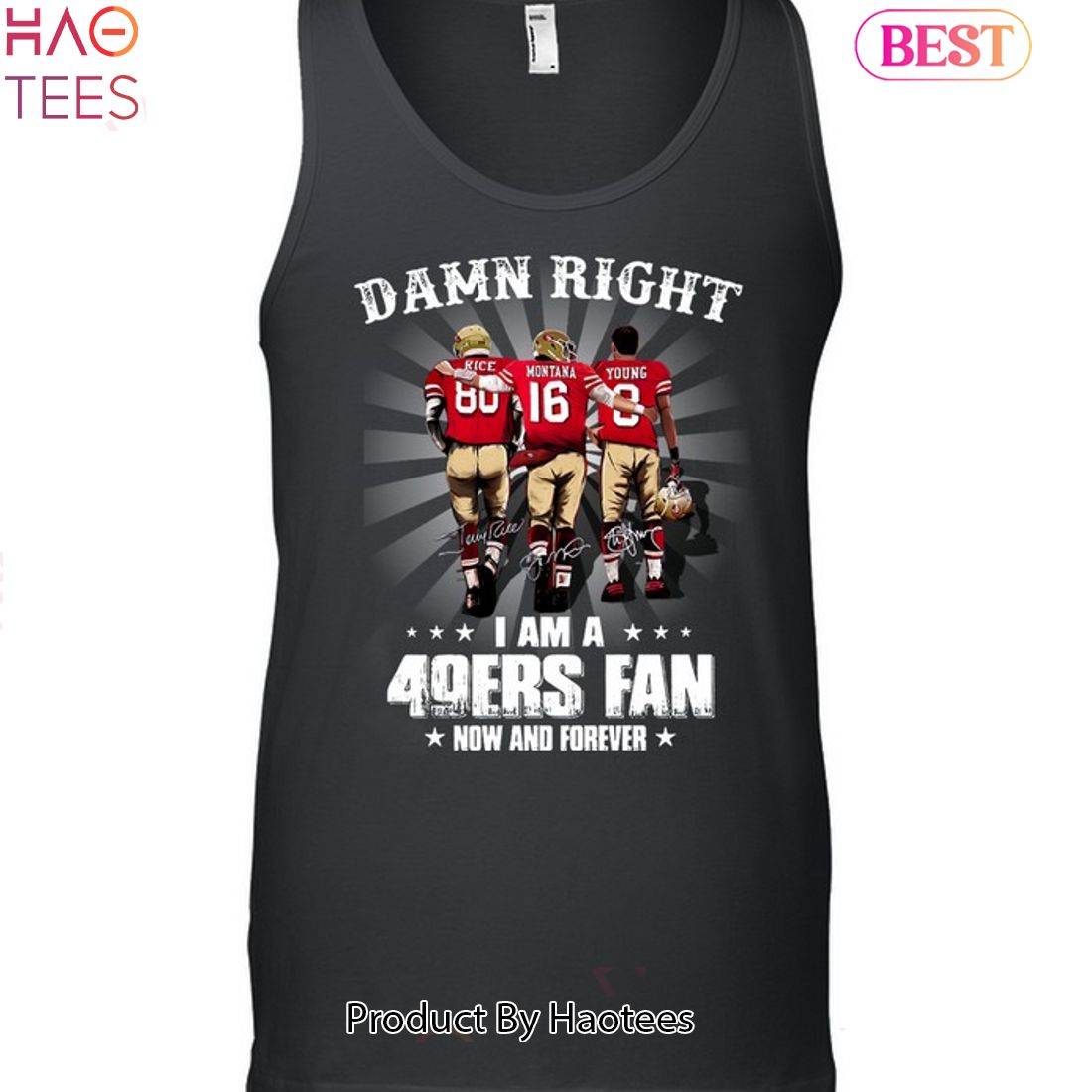 San Francisco 49ers Men Tank Top Sleeveless T-shirts Football Shirt Fitness  Vest