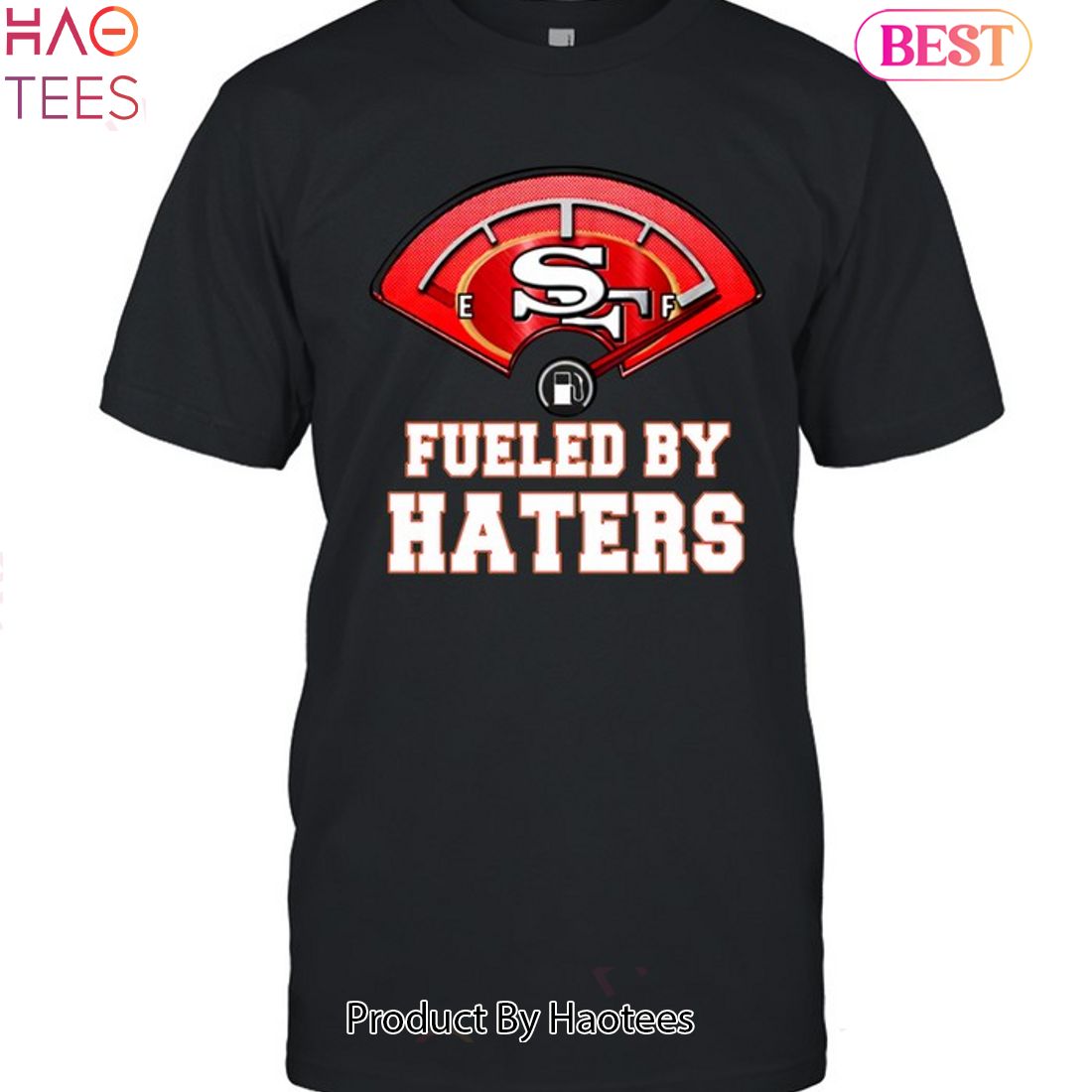 San Francisco 49ers Distressed Vintage logo shirt