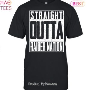 Straight Outta Raider Nation Las Vegas Raiders Unisex T-Shirt