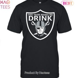 This Team Makes Me Drink Las Vegas Raiders Shirt, hoodie