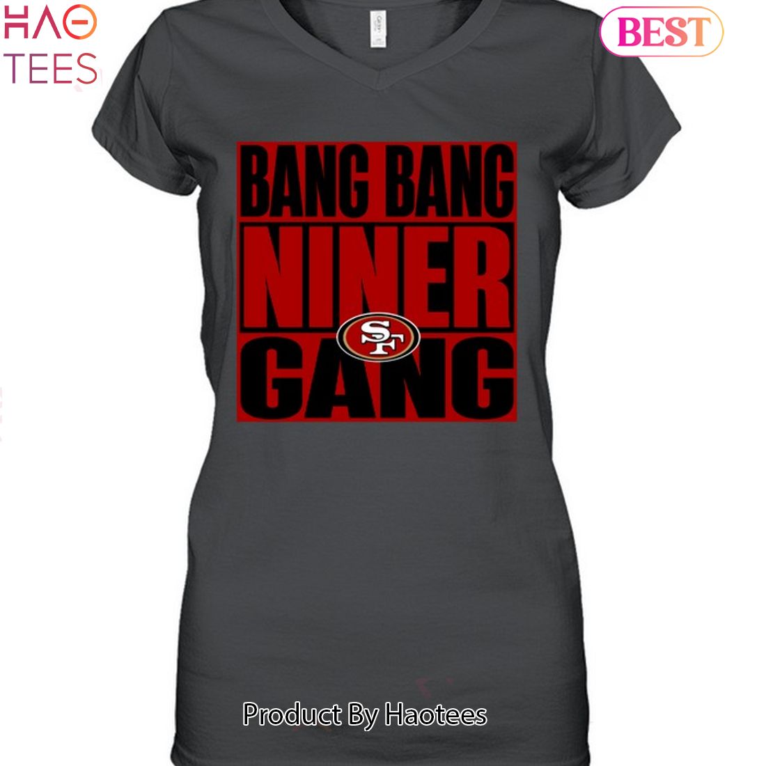 Bang Bang Niner Gang shirt San Francisco 49ers NEW Mens XL Tee