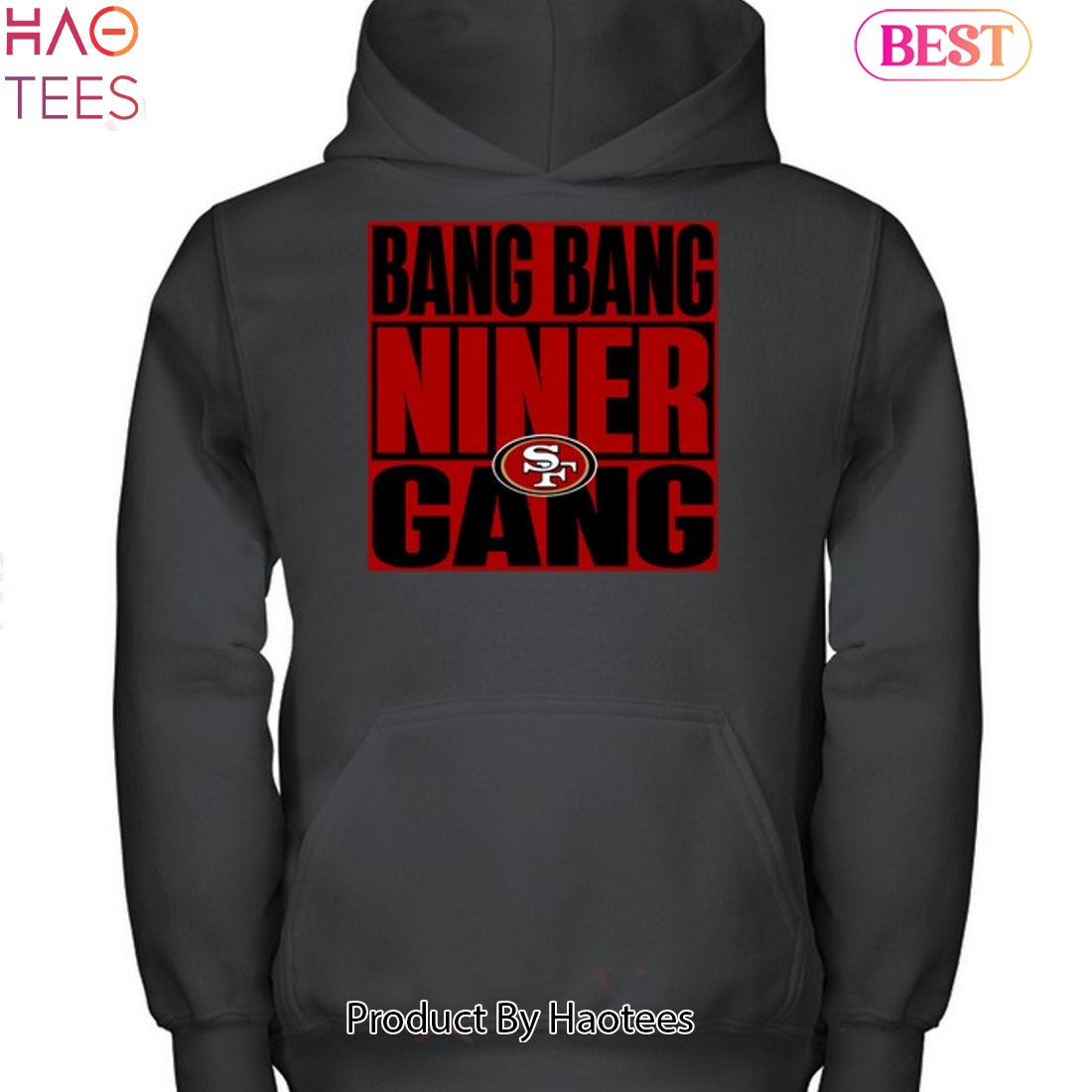 Bang Bang Niner Gang shirt San Francisco 49ers NEW Mens XL Tee