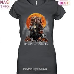 Jack Skellington Las Vegas Raiders Halloween Is Coming Unisex T-Shirt
