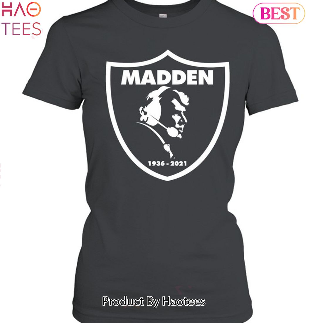 John Madden Las Vegas Raiders 1936-2021 Unisex T-Shirt John Madden Las Vegas Raiders 1936-2021 Unisex T-Shirt
