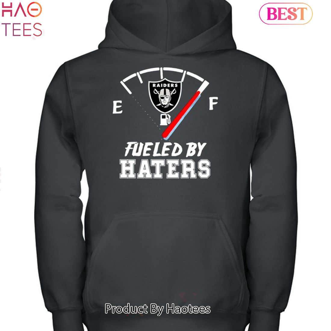 Oakland Raiders NFL Football Fueled By Haters Sports Hoodie