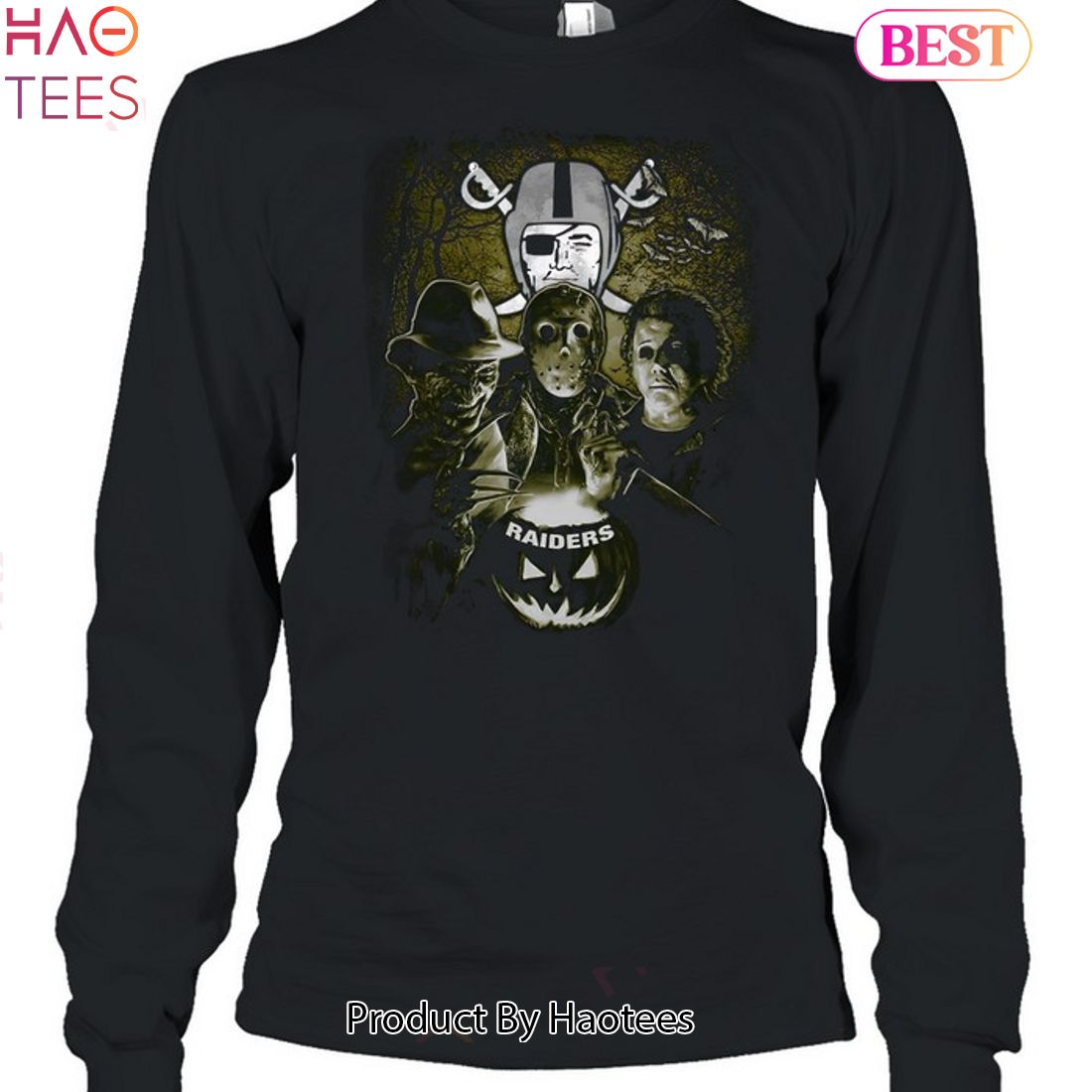 Las Vegas Raiders Halloween Horror Unisex T-Shirt Las Vegas Raiders Halloween Horror Unisex T-Shirt