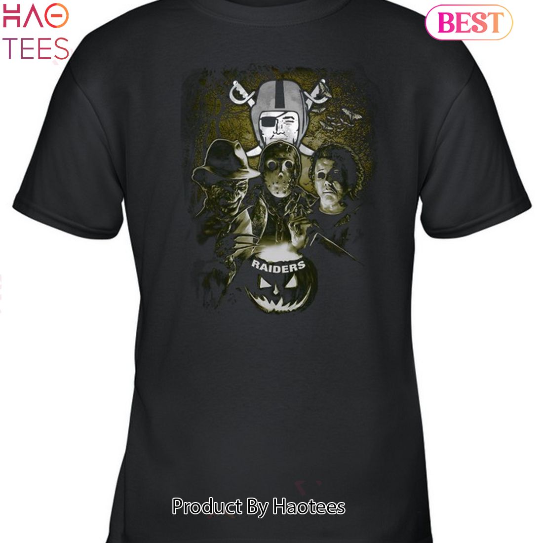 Las Vegas Raiders Halloween Horror Unisex T-Shirt