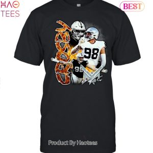 : Max Crosby Las Vegas Football T-Shirt Cotton Jersey