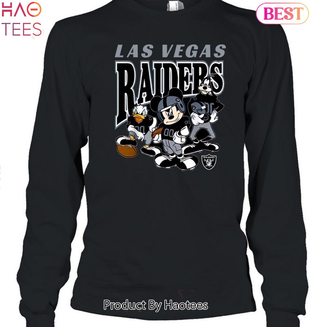 Personalized Baseball Jersey Raiders Mickey Colorful Raiders Gifts