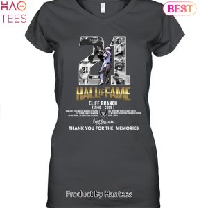 Hall Of Fame Cliff Branch 1948-2019 Las Vegas Raiders Thank You For The Memories Unisex T-Shirt