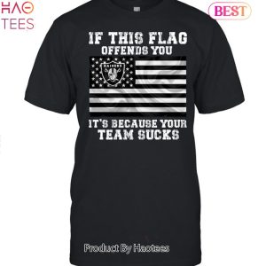 HOT TREND Las Vegas Raiders Flags US Unisex T-Shirt