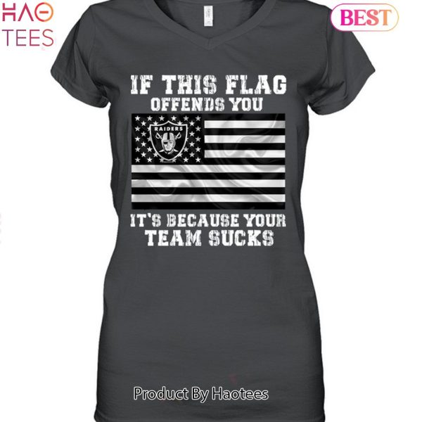 HOT TREND Las Vegas Raiders Flags US Unisex T-Shirt