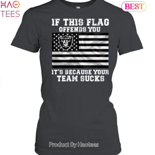 HOT TREND Las Vegas Raiders Flags US Unisex T-Shirt
