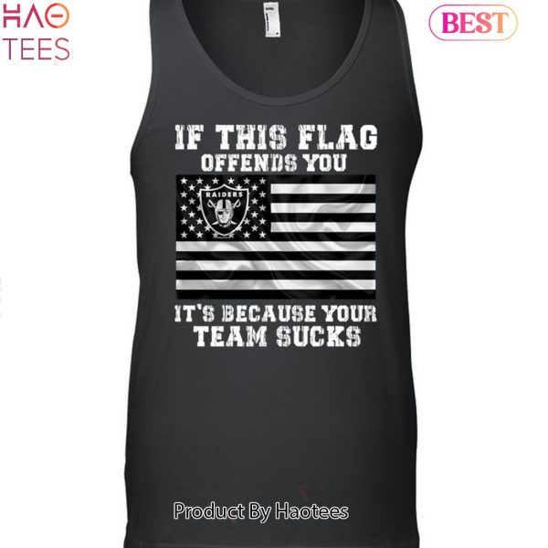 HOT TREND Las Vegas Raiders Flags US Unisex T-Shirt