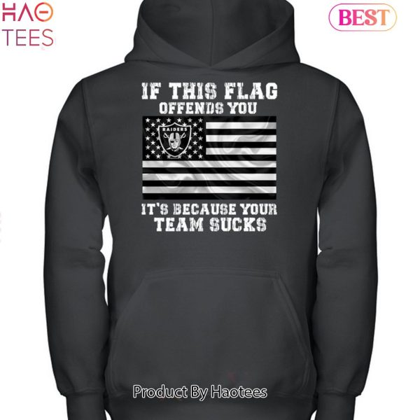 HOT TREND Las Vegas Raiders Flags US Unisex T-Shirt
