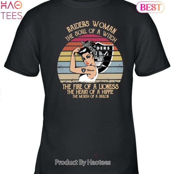 HOT TREND Las Vegas Raiders Women Unisex T-Shirt
