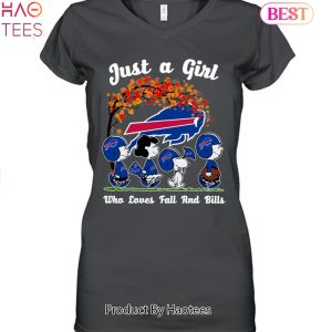 Just A Girl Buffalo Bills Who Loves Fall And Buffalo Bills Unisex T-Shirt