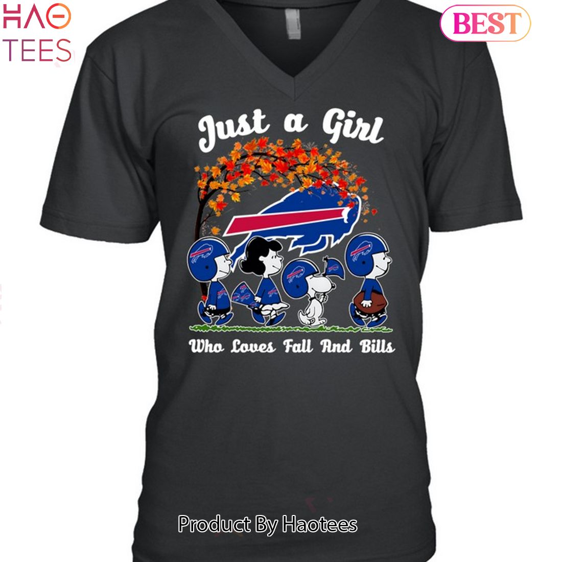 Just A Girl Buffalo Bills Who Loves Fall And Buffalo Bills Unisex