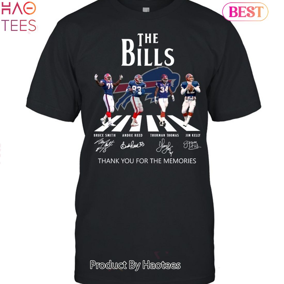 The Buffalo Bills Thank You For The Memories Unisex T-shirt